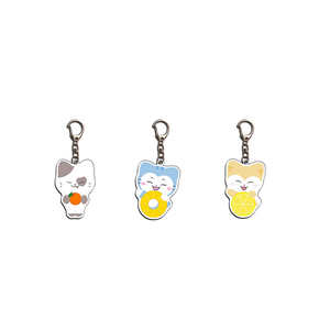 Custom Cartoon Summer Flash Image Acrylic Key Chain Bag Pendant Perimeter UV Printed <b>Anime</b> Pattern Fashion Trend - Product Image 4