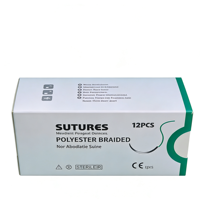 Sutures Youshou YL01 avec aiguille 75 cm – Prix usine – Suture chirurgicale stérile jetable en nylon résorbable pour la pratique – Garantie 3 ans