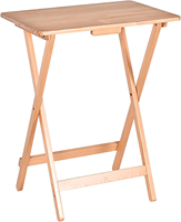 Bureau d'ordinateur pliable bureau chambre étudiant bureau Table basse lit pliant Table d'appoint bois naturel pliant Table de pique-nique