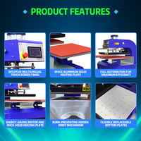 Prensa Térmica de Doble Estación SUBLISTAR Deluxe: Control por Pantalla Táctil, Sistema Neumático para Impresión de Camisetas y Prendas de Alta Producción