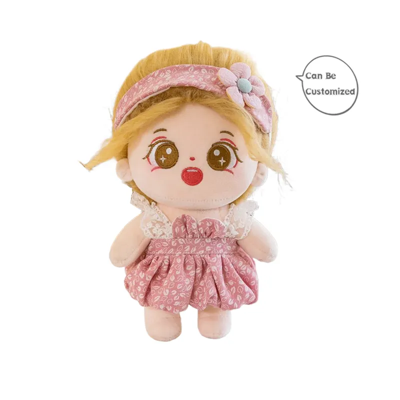 New Fashion Lovely Stand Up Custom Small Plush Dolls Custom Korean Star Doll Kpop Plush Idol Doll