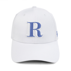 Gorras de papá ajustadas de secado rápido blancas de 6 paneles de alta calidad con logotipo personalizado al por mayor, <span class=keywords><strong>gorra</strong></span> de béisbol deportiva con espalda <span class=keywords><strong>cerrada</strong></span> y sin costuras - Product Image 2