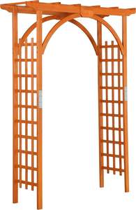 JX l'<span class=keywords><strong>arche</strong></span> <span class=keywords><strong>en</strong></span> <span class=keywords><strong>bois</strong></span> massif du jardin peut servir de support pour les plantes grimpantes. Il est esthétiquement plaisant et à prix raisonnable - Product Image 2