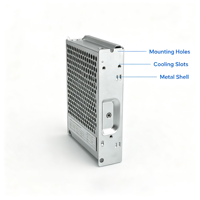 Alimentation à découpage encastrée LRS-200-24 200W avec sortie CC 24V stable pour caméras de vidéosurveillance et équipements de surveillance industrielle