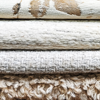 Tela de Tapicería Asiática Ecológica para Sofá con Certificación Oeko-Tex 100, Tela Impermeable y Antimanchas para Sofá Seccional Familiar