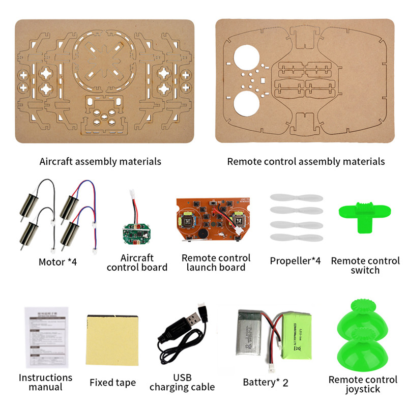 diy drone kit with remote
