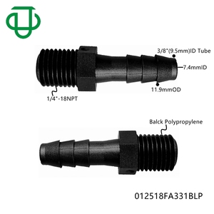 Adaptateur en plastique fileté mâle <span class=keywords><strong>NPT</strong></span> <span class=keywords><strong>1</strong></span>/<span class=keywords><strong>4</strong></span> pouce, coude droit à 90 degrés, connecteur de tube fileté mâle, <span class=keywords><strong>filetage</strong></span> mâle <span class=keywords><strong>NPT</strong></span> vers embout de tuyau - Product Image 4