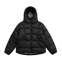 Blouson mat noir tendance pour homme 2026, matelassé avec rembourrage 3M Thinsulate, doudoune streetwear pour l'hiver