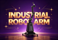 Robot Fotográfico Profesional Glambot, Brazo Robótico Colaborativo Industrial con PLC y Motor para Cámaras DSLR, Control Inalámbrico