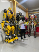 Disfraz De Robot Transformer Animatrónico Realista Para Promoción De Negocios Fiestas De Cumpleaños Y Ferias Comerciales Traje De Robot Bailarín De Gran Tamaño
