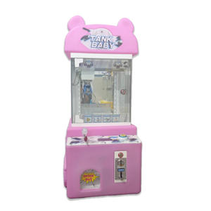 Alpha Planet Petite grue pour enfants Équipement d'arcade en plastique Mini poupée à un joueur Console de jeu de table - Product Image 5