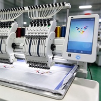 Machine à broder numérique haut de gamme à entraînement par vis à billes pour la personnalisation de vêtements de sport