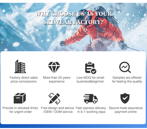 Nouvel ensemble de <span class=keywords><strong>ski</strong></span> pour <span class=keywords><strong>femme</strong></span>, imprimé, chaud, à capuche, coupe-vent, imperméable, fermeture éclair, manches longues, grande taille, pour l'extérieur - Product Image 6