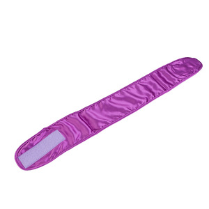 Bandeau en satin personnalisé avec logo, réglable, pour spa, queue de cheval, lavage du visage, pour femmes et filles, idéal pour le sommeil et le maintien des cheveux - Product Image 5