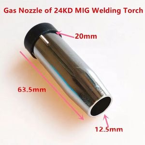 Tùy chỉnh vòi phun khí cho MIG Hàn ngọn đuốc phụ kiện <span class=keywords><strong>CO2</strong></span> Mag MIG vòi phun Tương thích với <span class=keywords><strong>Binzel</strong></span> che đậy <span class=keywords><strong>15ak</strong></span> 24kd 36kd vòi phun - Product Image 3