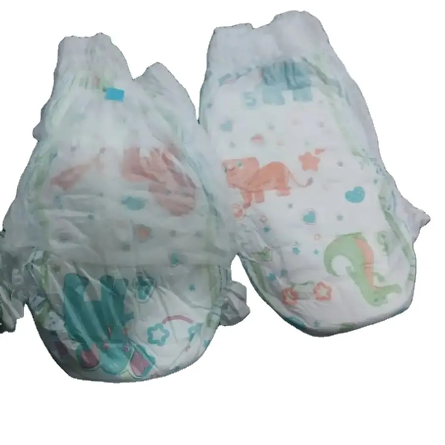 سراويل أطفال رقم 4 من TURKEY جودة عالية جودة أولية سراويل أطفال ممتصة قدرة عالية قماش ناعم قابل للتنفس وتصميم مطاطي
