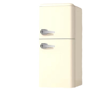 Vente à chaud de <span class=keywords><strong>mini</strong></span> réfrigérateur portable de style rétro de 72L et de compresseur en acier inoxydable pour congélateur supérieur pour la maison et l'extérieur - Product Image 4