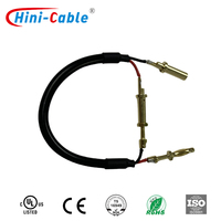 Connecteurs de solution de câblage personnalisables directs en usine câble d'alimentation DC mâle femelle cuivre PVC pour les applications de contrôle d'ordinateur