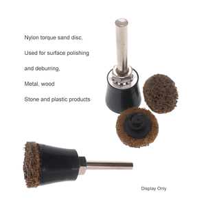 <span class=keywords><strong>Disque</strong></span> de ponçage à changement rapide de 1 pouce, grain 60-320, disques abrasifs pour le conditionnement de surface, le polissage de la peinture et le débavurage - Product Image 5