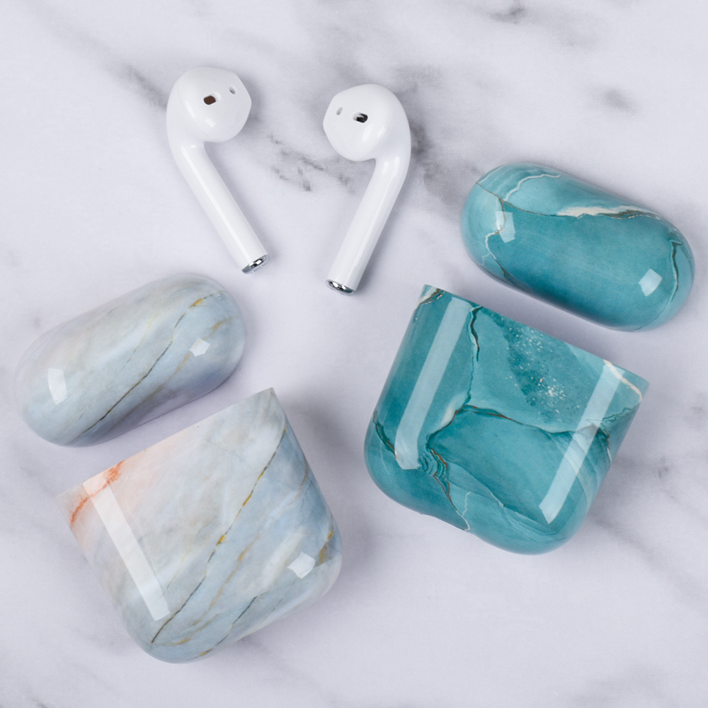 Leadingplus Dur De Protection En Marbre Design pour Air Pod Apple Airpods Pro Housse