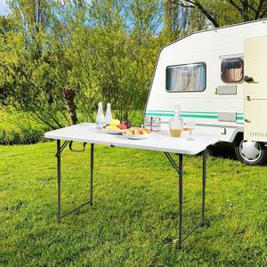 Mesa plegable de plástico para portátil, alta resistencia, altura ajustable, para fiesta de niños, 122cm - Product Image 5