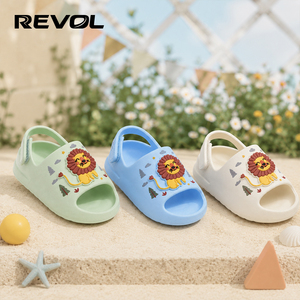 Sandalias EVA Antideslizantes Ecológicas para Niños, Diseño de Dibujos Animados <span class=keywords><strong>en</strong></span> 3D, Correa Ajustable, Producción al por Mayor, Zapatos <span class=keywords><strong>Infantiles</strong></span> - Product Image 6