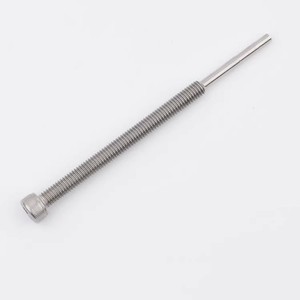 Tige de retrait d'encodeur 1387 en acier inoxydable avec vis de poussée pour pièces d'ascenseur Heidenhain Tamagawa - Product Image 1