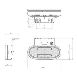 Luce di posizione laterale applicazioni generiche 1388 illuminazione - Product Image 5