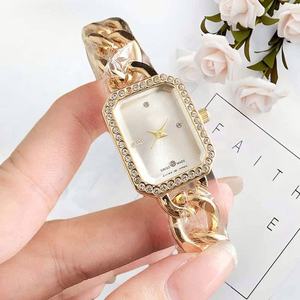 Reloj de cuarzo para mujer con caja de aleación y correa de acero inoxidable - Product Image 3