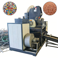 Granulateur automatique de fil de cuivre avec moteur, spécifications complètes, haute productivité pour usine de recyclage des métaux
