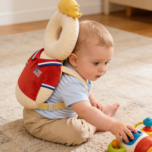 Mochila Protectora de <span class=keywords><strong>Cabeza</strong></span> para Bebés, Almohada Protectora de <span class=keywords><strong>Cabeza</strong></span> para Bebés, Protector de Espalda Anticaídas para Niños - Product Image 2