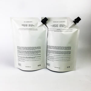 Pochette à bec haute quantité pour jus de lait biodégradable 250ml pochette vide sans fermeture éclair - Product Image 4