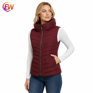 EW Custom Logo Women Lightweight Padded Horse Riding Vest Windproof Equestrian Bodywarmer Outdoor Riding Gilet - Product Image 1