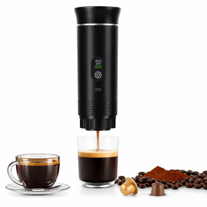 Cafetera Portátil Eléctrica con Calentamiento Automático y LED, 20 Bares, para Viajes y Camping, Capacidad de 150 ml, Directo de Fábrica - Product Image 1