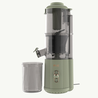 Exprimidor eléctrico portátil de masticación lenta de 200ml, Mini USB, extractor de jugo de fruta de prensa en frío inversa para uso doméstico en Hotel RV