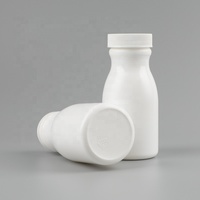 Nouvelle conception de conteneur à médicaments en PET, flacon vide pour pilules, emballage de capsules, comprimés avec bouchons à vis, flacon pharmaceutique de qualité alimentaire