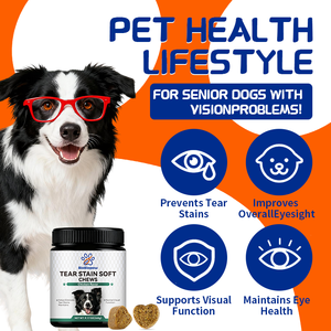 L'élimination rapide des taches de larmes de chien mâche de délicieuses friandises à mâcher pour petits et grands chiens suppléments de soins de santé pour animaux de compagnie - Product Image 5