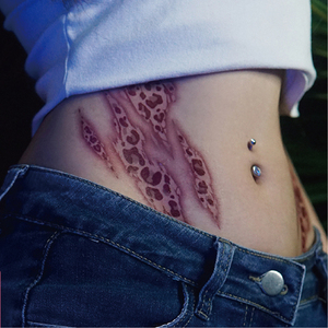 <span class=keywords><strong>Tatuajes</strong></span> Temporales <span class=keywords><strong>de</strong></span> Leopardo con Purpurina a Prueba <span class=keywords><strong>de</strong></span> Agua al por Mayor, <span class=keywords><strong>Tatuajes</strong></span> Falsos Sexys para Cuerpo, Pierna y Brazo, Proveedor <span class=keywords><strong>de</strong></span> <span class=keywords><strong>Tatuajes</strong></span> Temporales Personalizados - Product Image 2