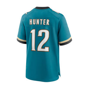 قمصان كرة القدم الأمريكية جاكسونفيل كارولينا 2025 الجديدة رقم 12 ترافيس هانتر قابلة للتخصيص بالجملة بأسعار منخفضة - Product Image 6