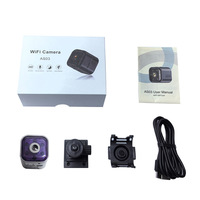 AS03 Smarte WLAN-Sicherheitskamera HD 1080P Kabellose Action-Sportkamera Motorrad-Fahrrad-Recorder Heim-CCTV-Videoüberwachung