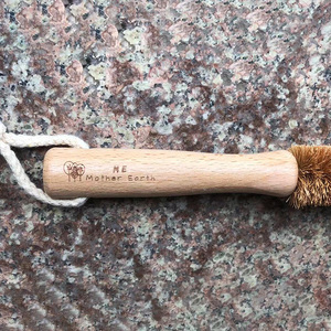 Respetuoso del medio ambiente Natural de logotipo personalizado cepillo de limpieza cepillo de <span class=keywords><strong>madera</strong></span> de haya de mango largo fibra de coco de cepillo de botella para taza - Product Image 6