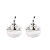 Accessoires de haute qualité lampe en plastique blanc LED GU24 douille d'ampoule supports de lampe base lampe à led
