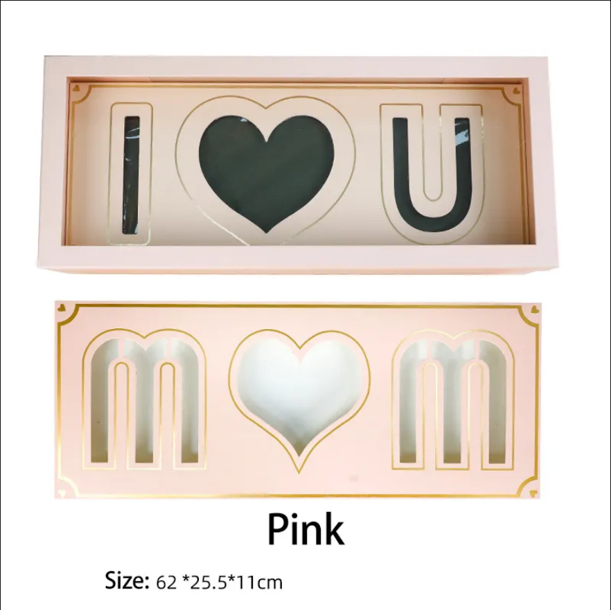 Couvercle transparent-Rose