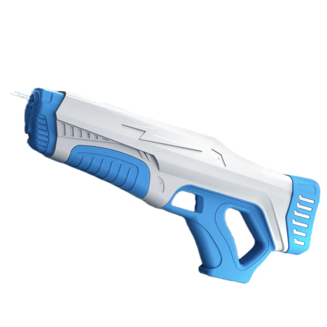 Электрический водяной пистолет Allogogo с питанием от батареи, пистолет для стрельбы, игрушечный 2024 пластиковый автоматический супер-сакер, игрушка для детей