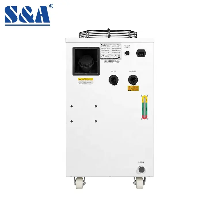 S & A CW-5300DH 110V 1/Air hava soğutmalı makine Recirculating su CNC mili Chiller fiyat