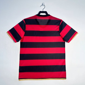 Maillot <span class=keywords><strong>de</strong></span> football vintage Flamengo domicile saison 08-09, maillot <span class=keywords><strong>de</strong></span> club rétro personnalisé, tenue <span class=keywords><strong>de</strong></span> football, uniforme <span class=keywords><strong>de</strong></span> football - Product Image 2