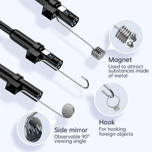 G40-A 2000mAh 1080P 8.5mm <span class=keywords><strong>10M</strong></span> Caméra Endoscope Avec Objectif De Mise Au Point Automatique Caméra D'inspection De Vidange Kit De Tête De Caméra D'égout - Product Image 6