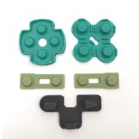 Boutons de remplacement en silicone conducteur filaire 2026R pour la réparation de la manette PS2, pièces de rechange pour jeux