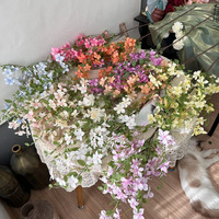 Coloré Murraya Exotica Fleur Artificielle Plafond De Mariage Décoration Faux Fleurs pour L'arrangement De Noël