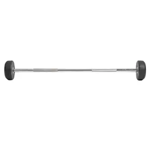 Artbell Fixed Barbell Pre Weighted Straight Steel Bar mit TPU Weights Barbells